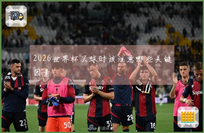 2026世界杯买球时该注意哪些关键因素