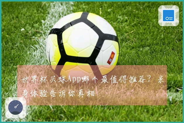 世界杯买球App哪个最值得推荐？亲身体验告诉你真相